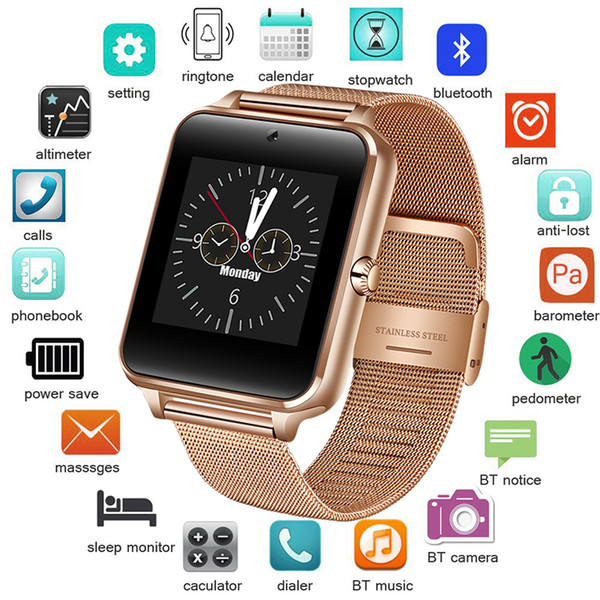 Bangwei Smart Watch Men Women Digital Electronic Watch Stainless Steel Sport Waterproof Watch Support Sim Tf For Android Phones Y19052103