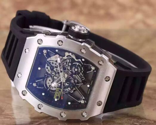 Swiss Brand Luxury Black Stainless Dial Men s Mechanical Watch Rubber Band Antique Automatic Wristwatches Lowest Price For Men wristwatche
