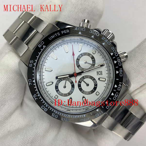 Classic model men AAA Watch Luxury brand gold Stainless steel Quartz wristwatches Famous designer MICHAEL KALLY Male clock relogio masculino