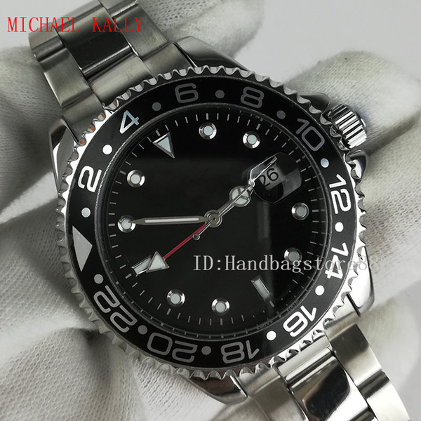 2019 Gent's GMT II 2 Luxury TOP Automatic movenent Mechanical Self Wind Watches Stainless Steel Dive Master 43mm Mens Watch wristwatch