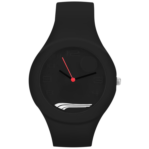 free shipping silicone strap men women sports brand watches luxury fashion casual watches diy relojes pu with ma logo men women dress wrist