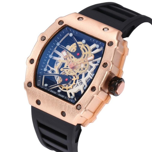 Super Price Men's Quartz Watches Fashion Skeleton Quartz designer new Hot Honmin Sports Watches Luxury Men Quartz Watch Wholesale