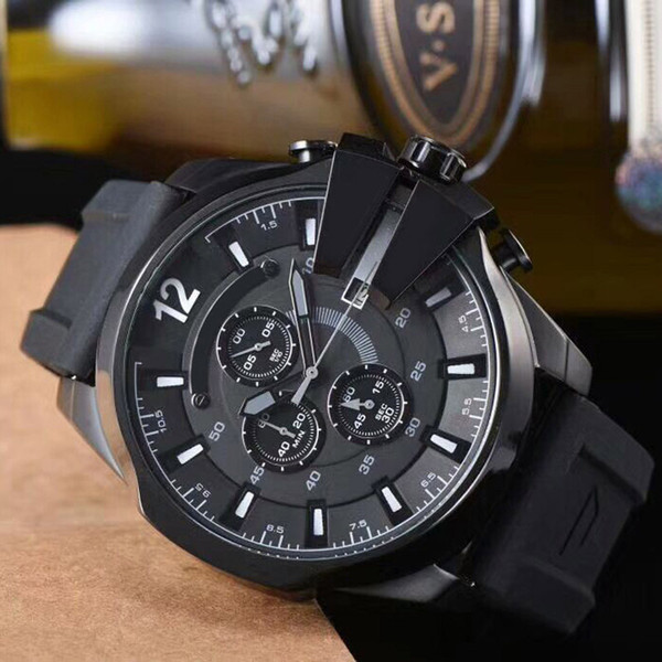 New Fashion Mens Watches DZ 4318 Japan Quartz Movement Chronograph Stainless Men Military Sports Watch Relogio Masculino Reloj Hombre