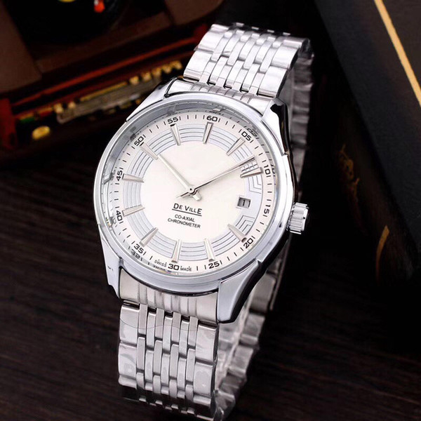 Fashion Mens watches luxury watch Mechanical Automatic 40mm dial Stainless Steel band wristwatch for men's best gift dropshipping relogios