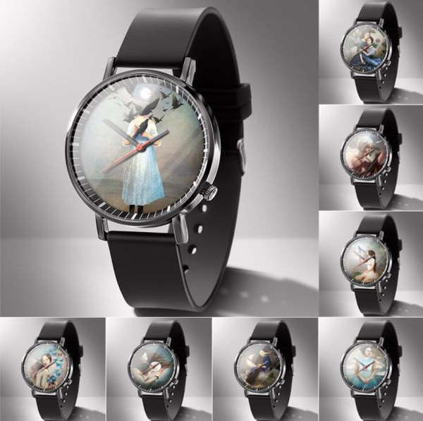 European and American cross-border direct sales vintage flowers butterfly beauty series watches business fashion quartz watch wrist watch