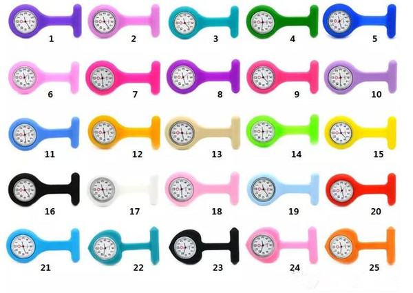 Silicone Watch Cute Patterns Fob Quartz Watch Watch Pocket Watches Fob Watches