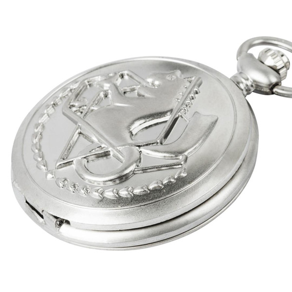 Stylish men's and women's quartz vintage round Roman digital pocket watch pendant necklace clock