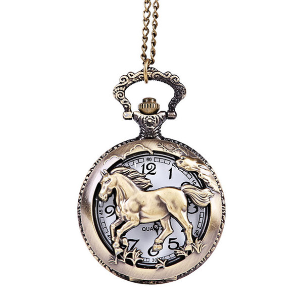 Vintage Chain Retro The Greatest Pocket Watch Necklace For Grandpa Dad Gifs