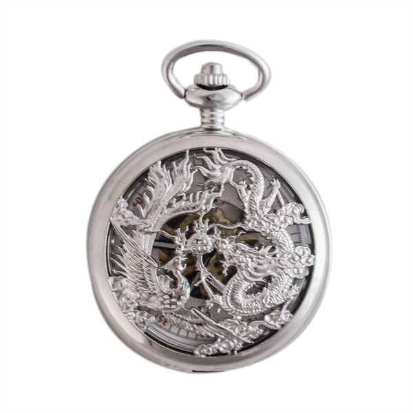 Classic Roman vintage hollow mechanical pocket watch wholesale