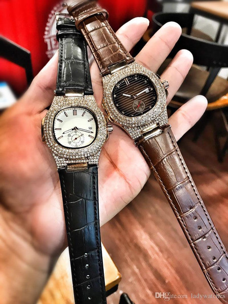 New luxury women men watches Classical Antique Wristwatches High Quality Stainless Steel Leather Strap Quartz Lady man Watches With box