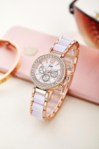 rhinestone watch famouse brand bangle ceramic watch quality brand wristwatch jewelry female dress women bracelet watch gold gift glass