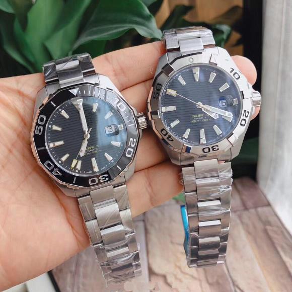 Race submersible series mechanical watch 43 mm diameter sapphire mirror super luminous pointer 300 meters depth waterproof steel belt