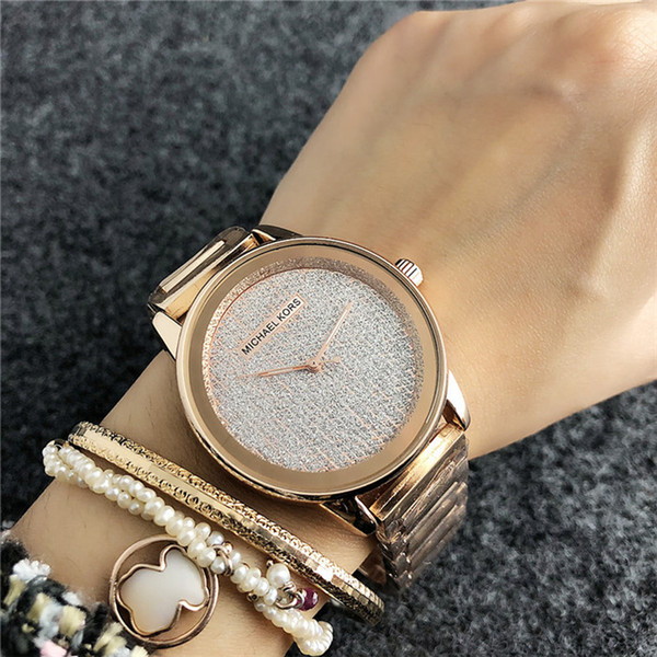 New Hot Luxury Women's Watch Diamond Quartz Women's Stainless Steel Brand Watch Rhinestone Rose Gold Watch Clock Gift Relogio Feminino