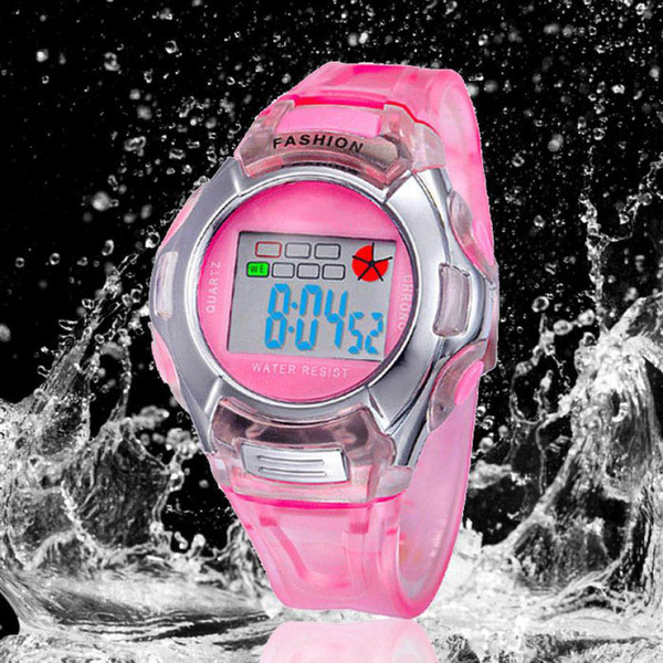 SB0038 children's indoor outdoor Required Boy Girl Alarm Date Digital Multifunction Sport LED Rubber WristWatch Relogio L30