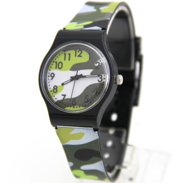 Fashion Children Watches Camouflage Quartz Wristwatch For Girls Boy Dropship high quality Kids Relogio bayan kol saati