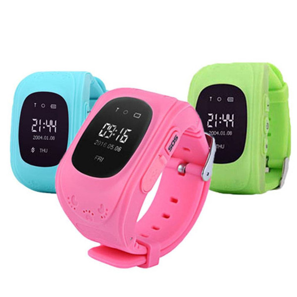 Kids Q50 Accurate Tracker SOS Emergency Anti-Lost Smart Watch For Android