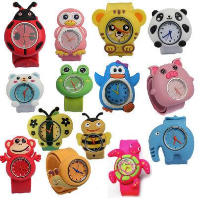 Kids Watches For Girl Boy Cartoon brid slap kids baby girl boy wrist watch silicone jelly children sports watch