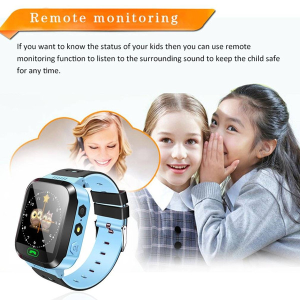 Kids Children's Wristwatch Touch Screen Anti-Lost Smartwatch Great Gift For Children