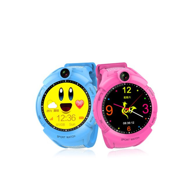 DHL 2018 New GPS tracking Watch for Kids Q610S baby watch LBS GPS Locator Tracker Anti-Lost monitor SOS Call Smartwatch Child