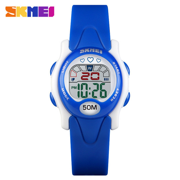 Children Electronic Waterproof Date Display Multifunction Colourful Lovely Luminous 12/24 Hour Alarm LED Fashion Watches