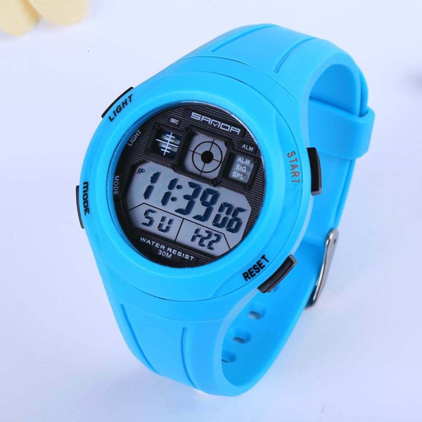 2019 Hot Sale Child Silicone Boy Watch Children Kids Students Cartoon Watches Men Watches Relojes hombre Male hour Clock Waterproof 30m