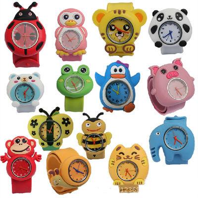 kids slap watch children boy girl wrist watch silicone jelly sports cartoon watch