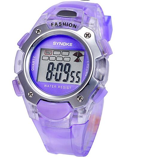 NEW BOYsports watch LED Digital display movement watch rubberstyle students watch 1pc xwt061