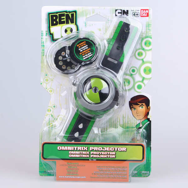 Newest Ben 10 Omnitrix Projector of Earth  Japan Ben10 Illuminator Project Alien Game Kids Toys for Children Curiosity