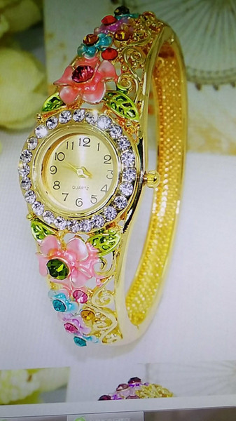 99 Popular Hollow Student Bracelet Vintage Watch Cloisonne Women Bracelet Watch Girlfriend Birthday Gift