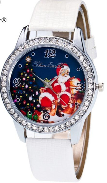 New style Christmas baby Children Watches Girls Casual Watch Boys Santa Claus watch cartoon