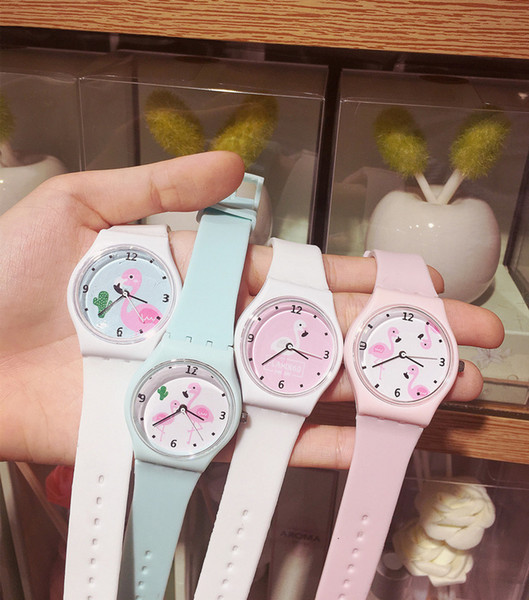 New silicone candy color jelly children watch