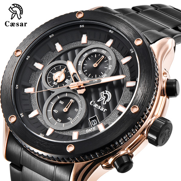 Fashion brand New ocysa Luxury man Quartz Movement Chronograph STOP Waterproof Sports Male Mens designer Watches Wristwatches Watch 2020