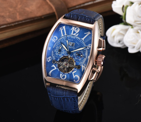 2017 NewTop mechanical automatic WATCH Wristwatches Automatic Mechanical Sport Mens Watch Men's Watches