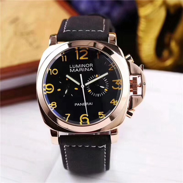 2018 new men's luxury luxury mechanical watch LP designer watch big bang men look hot color