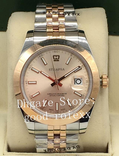 Luxury Rose Gold Watch Asia Automatic 2813 Jubilee Bracelet 126301 126331 126333 Oyster Men Datejust Watches Men's Baselworld Wristwatches