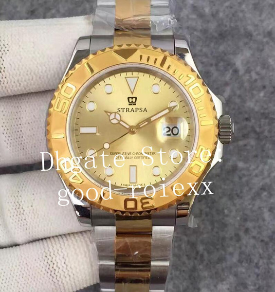 3 Colour Luxury Watches Mens Automatic Eta 2836 Movement Watch Men Yellow Gold Steel Master 16623 Superlative JF Swiss Date Wristwatches