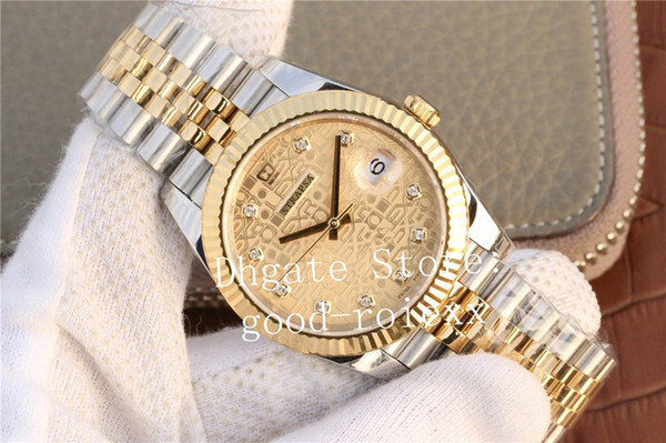 41mm Luxury Jubilee Diamond Dial Mens Automatic Cal.3235 Watch Men Steel Gold Jubilee Bracelet 126333 Eta Datejust 116233 Perpetual Watches