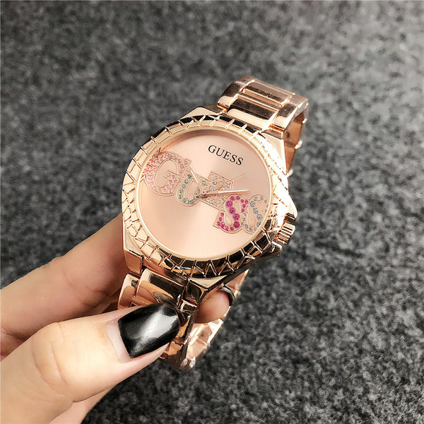 2018 Luxury Famous michael Women Rhinestone Watches Fashion Luxury Dress m k Ladies Watch kor Dial Man bag DZ GUESSity Watches03