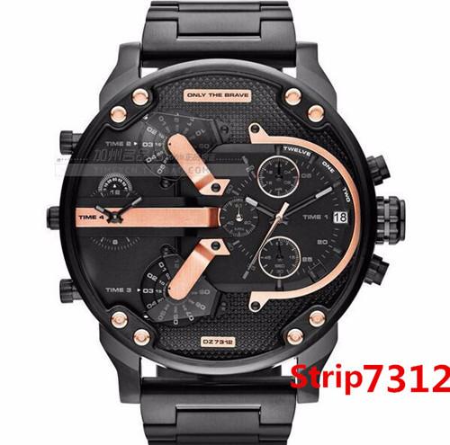 Higt quality Sport military montres mens new reloj 55mm big dial display diesels watches dz watch dz7331 DZ7332 DZ7315