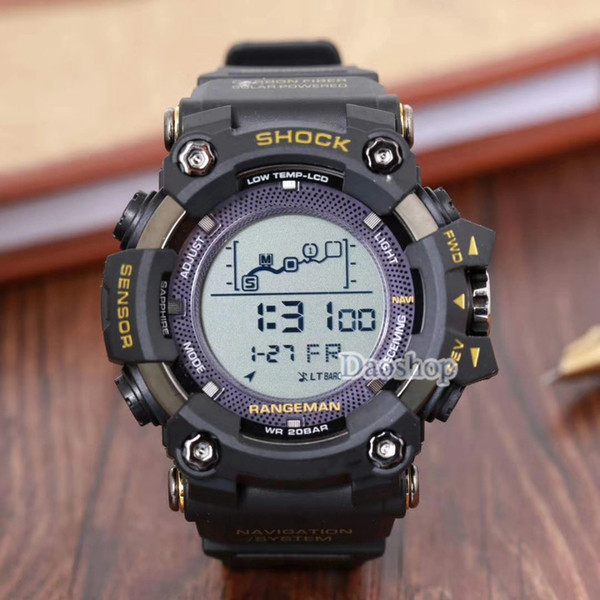 Luxury Sports g Watch Men Analog Digital Military Silicone Army Sport LED Wrist Watches PRW Men ga100 110 shock watch Relogio Masculino