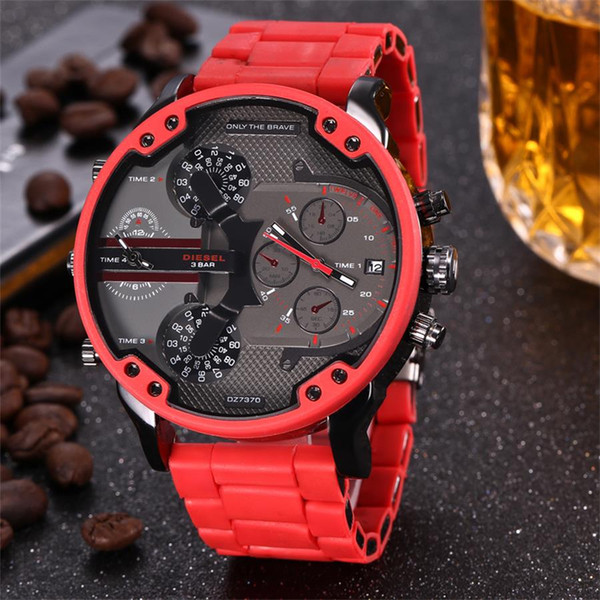 AA3A Invicta luxury man watches new arrivals DZ military all stainless steel fashion watches men big dial business Montres luxe Relógios