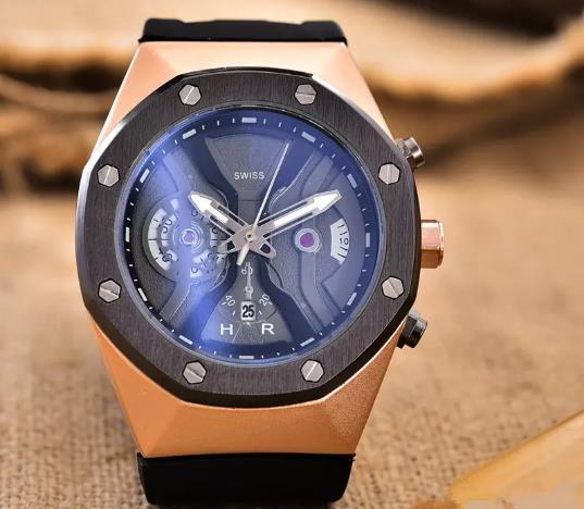 2019 new Men's fashion watch big bang brand Men's High grade Business watches men Quartz Sport Watch Racing Military Silicone Watch clock