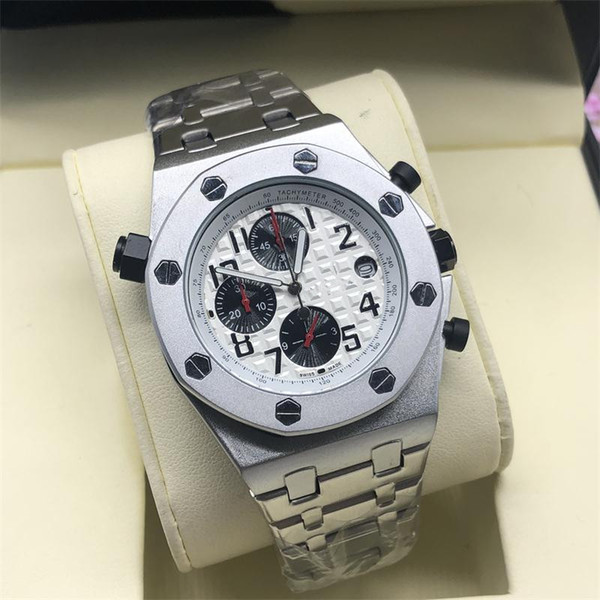 2019 AAA new Steel belt watch crime high-end luxury fashion brand quartz clock watch steel belt leisure fashion watches