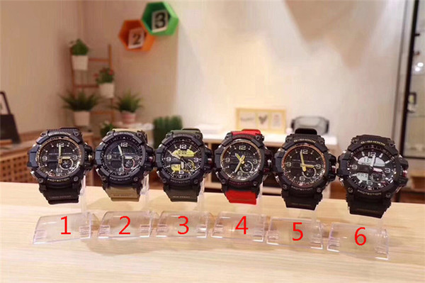 High quality Factory product men's sports G1000 luxury watches men watch LED chronograph all function work waterproof with original box