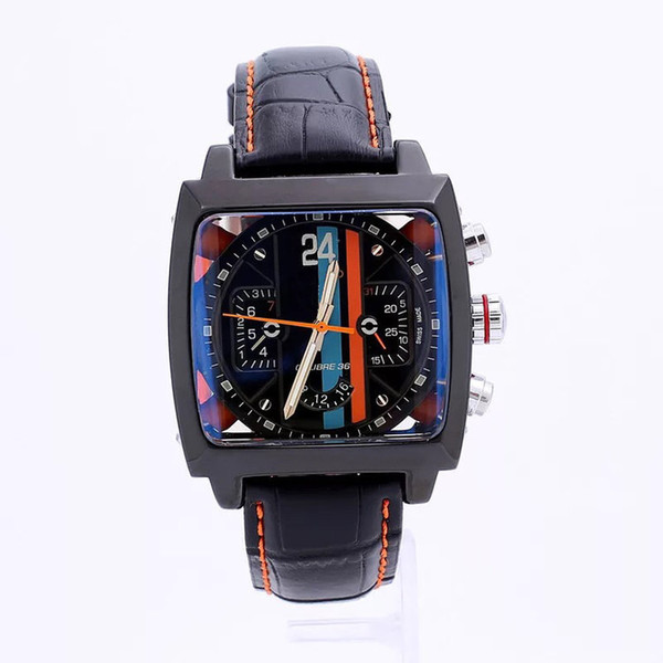 New 2018 Casual men's TAG ΗEUER Watches rubber belt Luxury Fashion Wristwatch men watch sports Automatic Stainless masculino