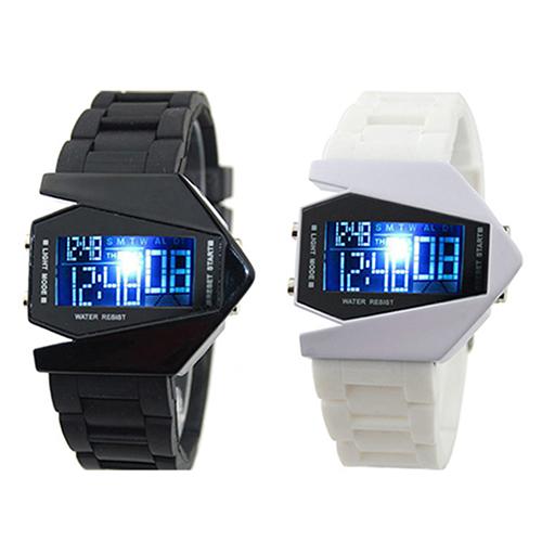 LED Display watches Digital men sports military Oversized watch Back Light women Wristwatches Novelty Sale Electronics watch