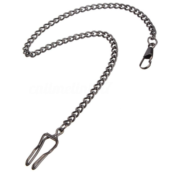 37CM CLASSIC BRONZE TONE PLATED POCKET WATCH CHAIN Accessories