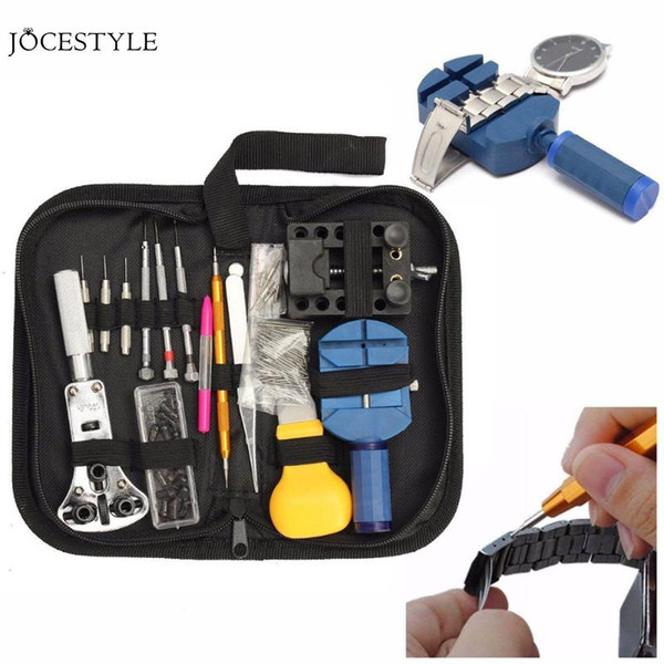 144 Sets of Repair Table Tools Watch Tools Clock Repair Tool Kit Opener Link Pin Remover Set Spring Bar Watchmaker