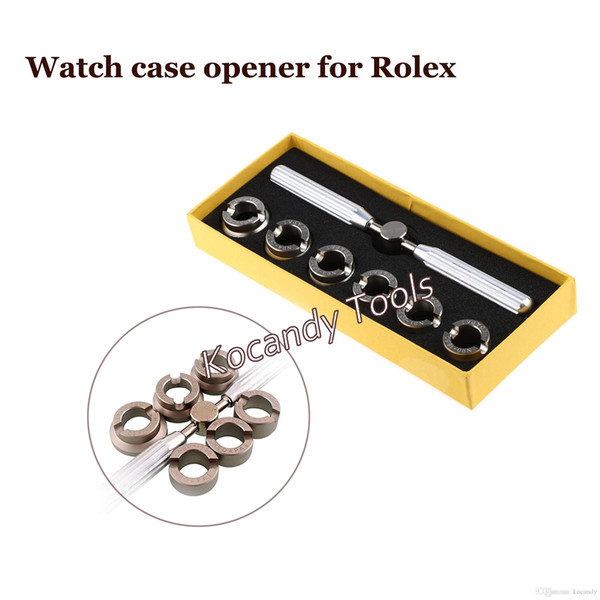 Set of 6 case openers for Rolex Watch 18.5-29.5mm 5537 Watch Case Opener Watch Repair Tool