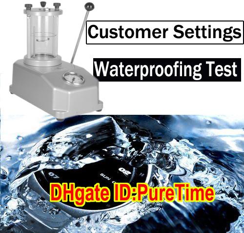 Waterproof test custom Strengthen swimming waterproof OEM ODM Watch PureTime Watch Waterproof Servicees Link